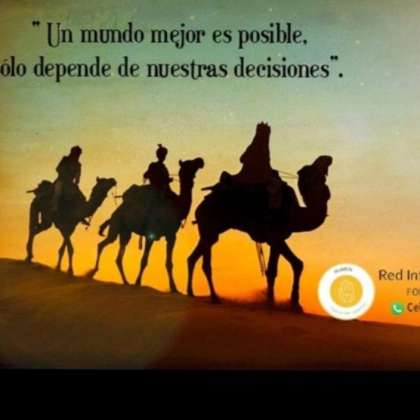"La llegada de los Reyes Magos" Mensaje del foro de la Pampa de infancia robada
