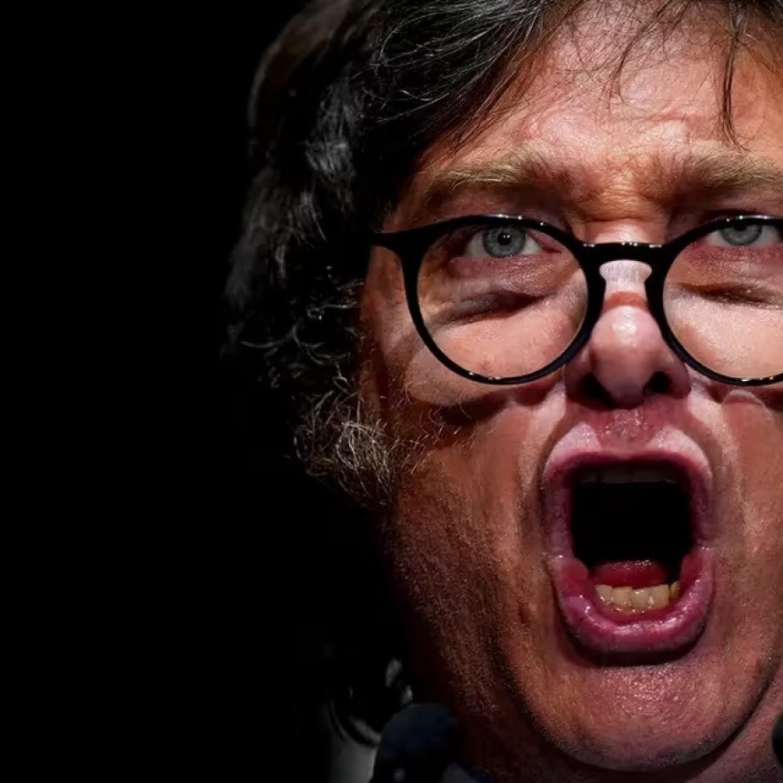 Milei desafiante : "Los voy a dejar sin un peso" 