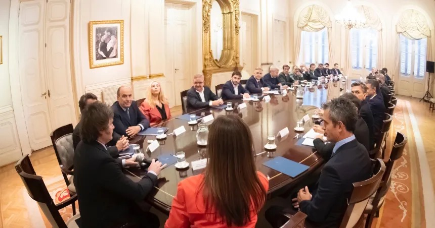 Actualidad nacional : Reuni&oacute;n de  gobernadores 