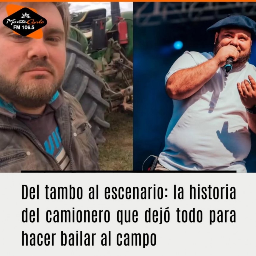 Del tambo a los escenarios: El uruguayo que la rompe en Latinoam&eacute;rica y llega a la Pampa en Febrero 