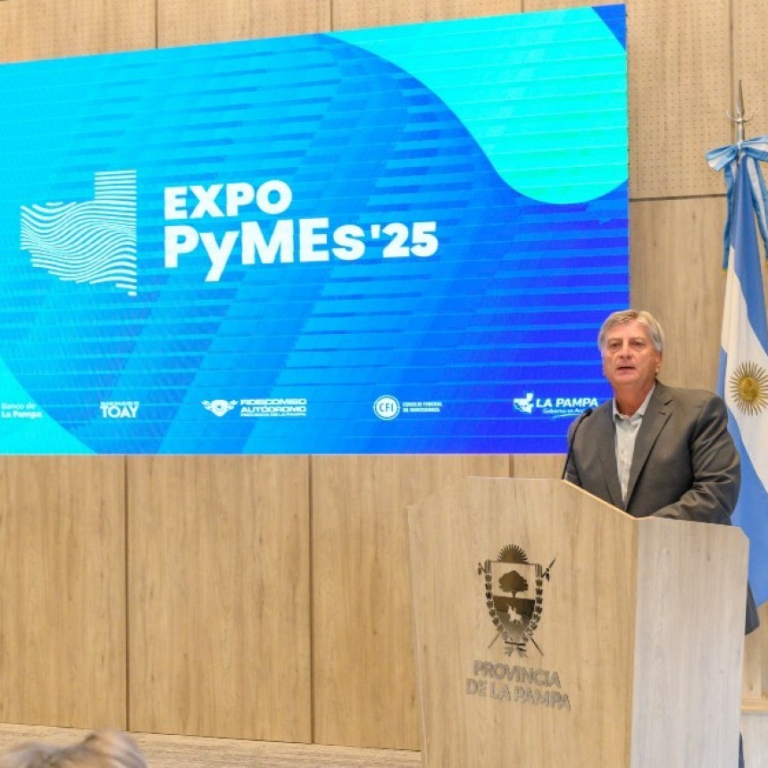 El evento productivo m&aacute;s importante de la provincia: Ziliotto lanz&oacute; la X Edici&oacute;n de la Expo Pymes