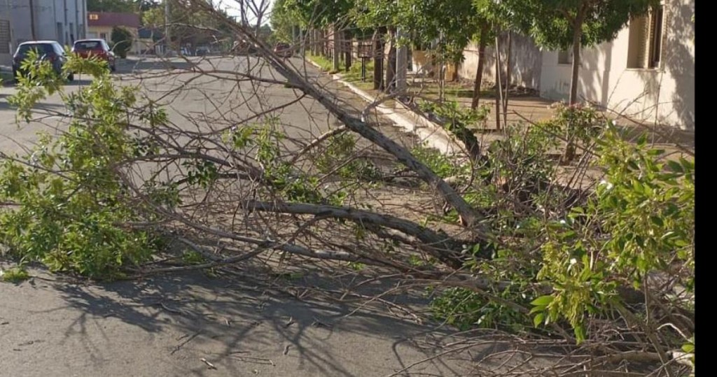 La Pampa: Fuerte tormenta anunciada provoco daños en el tendido eléctrico de Santa Rosa, Toay, Victorica, Luan Toro, Carro Quemado y otras localidades