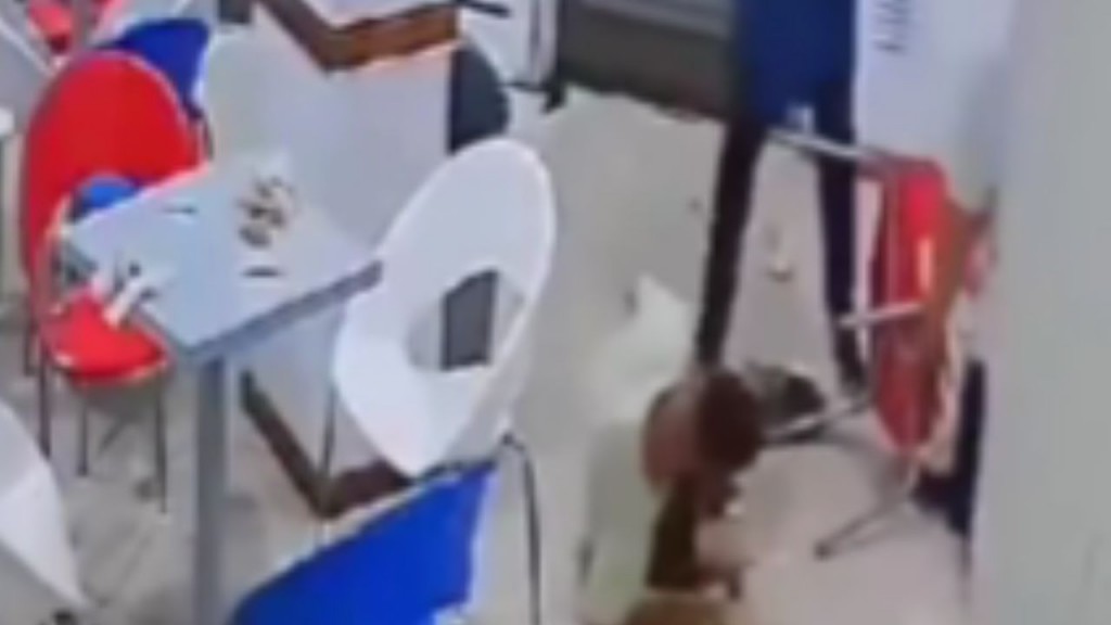 Un hombre intento robar en una Heladería y las empleadas lo redujeron a golpes