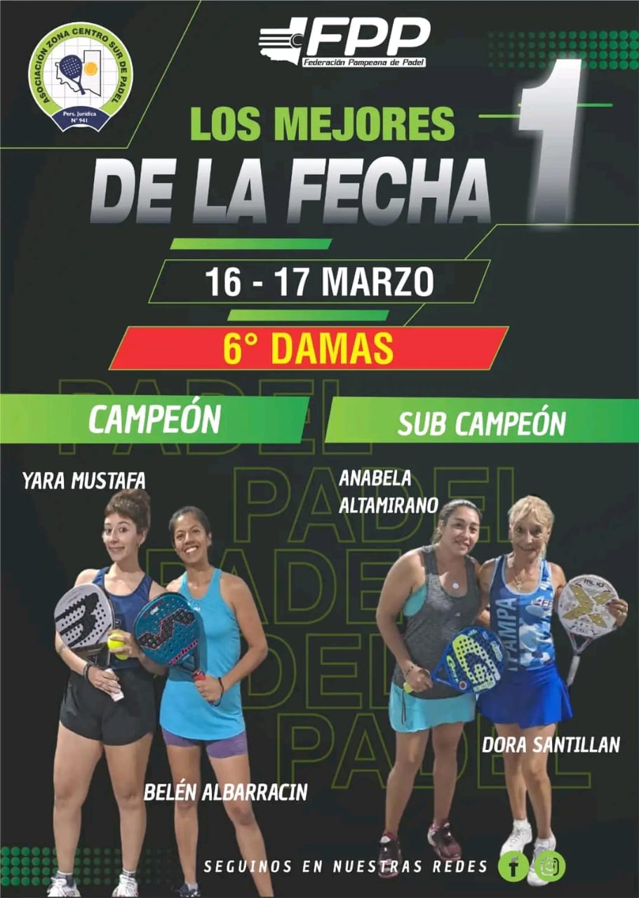 Padel provincial : Victoriquenses en lo m&aacute;s alto  