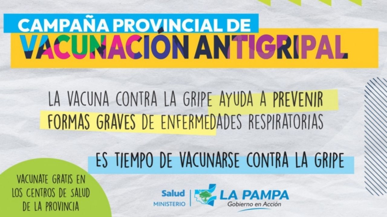 Comienzo en La Pampa la Campa&ntilde;a de Vacunaci&oacute;n contra la Gripe