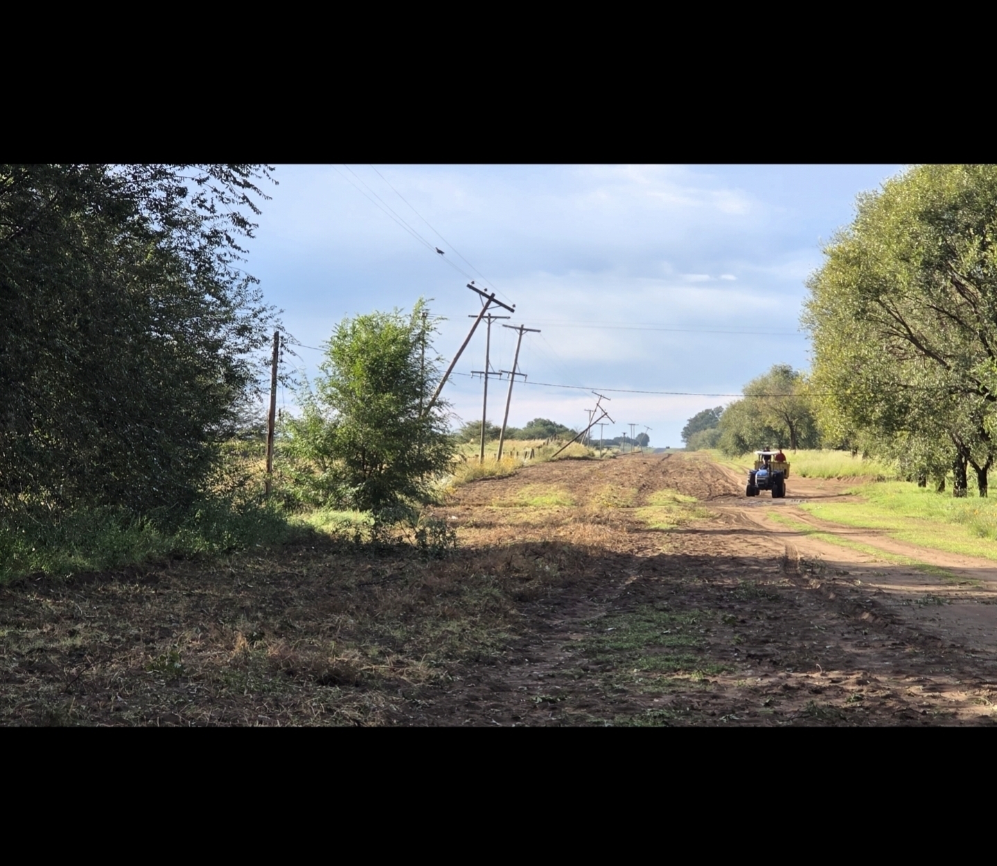 La Pampa: Victorica se recupera despu&eacute;s de tormenta y rige un alerta amarilla para hoy por la noche 