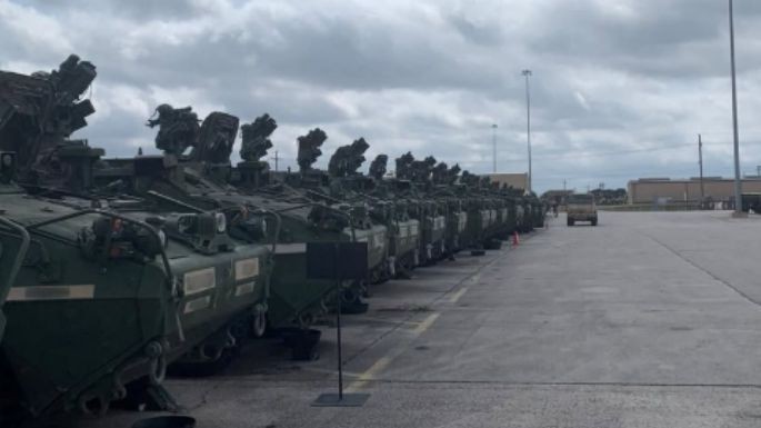 La Pampa: Traslado militar por la Ruta 5 rumbo a Toay. Recomiendan circular con precauci&oacute;n  