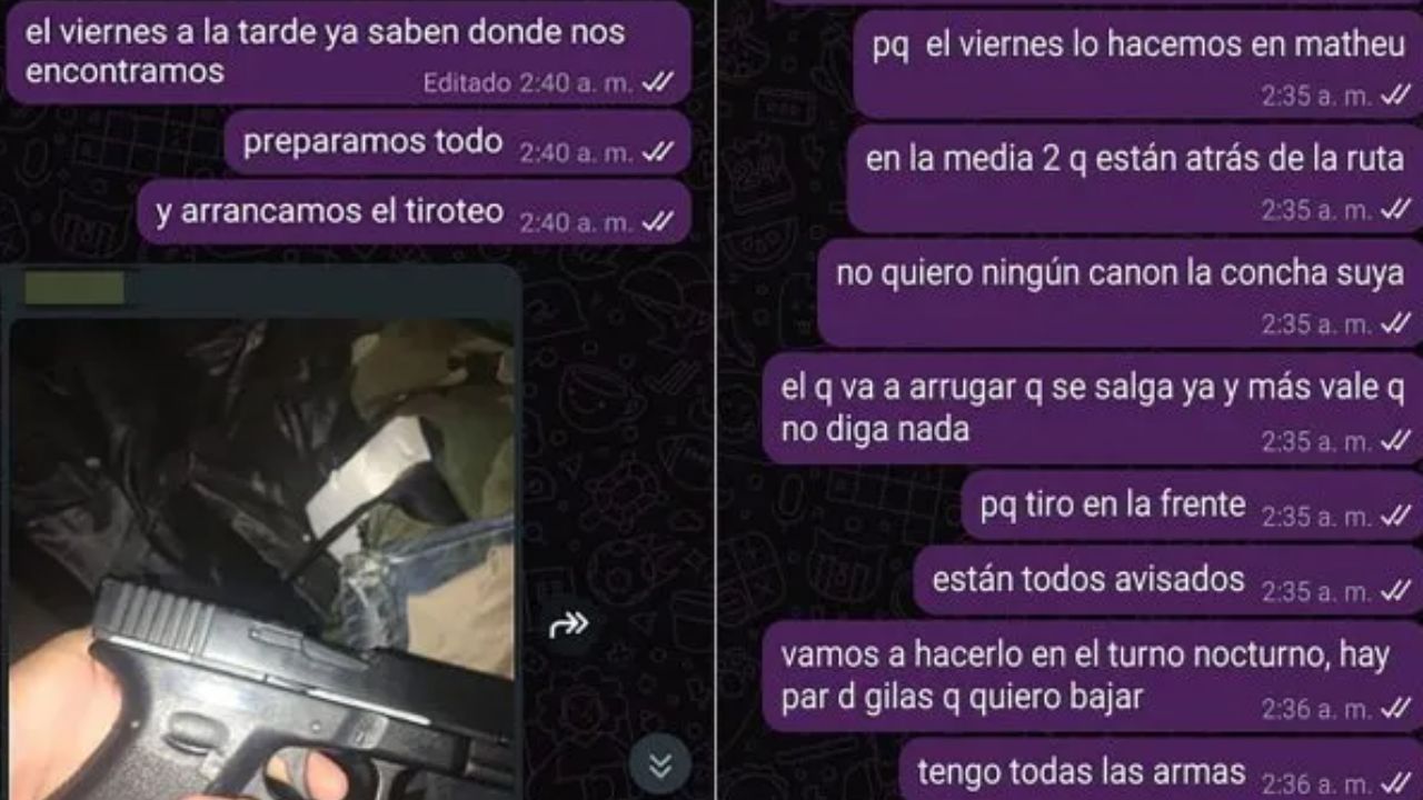 Alumnos de una escuela planearon un tiroteo por WhatsApp