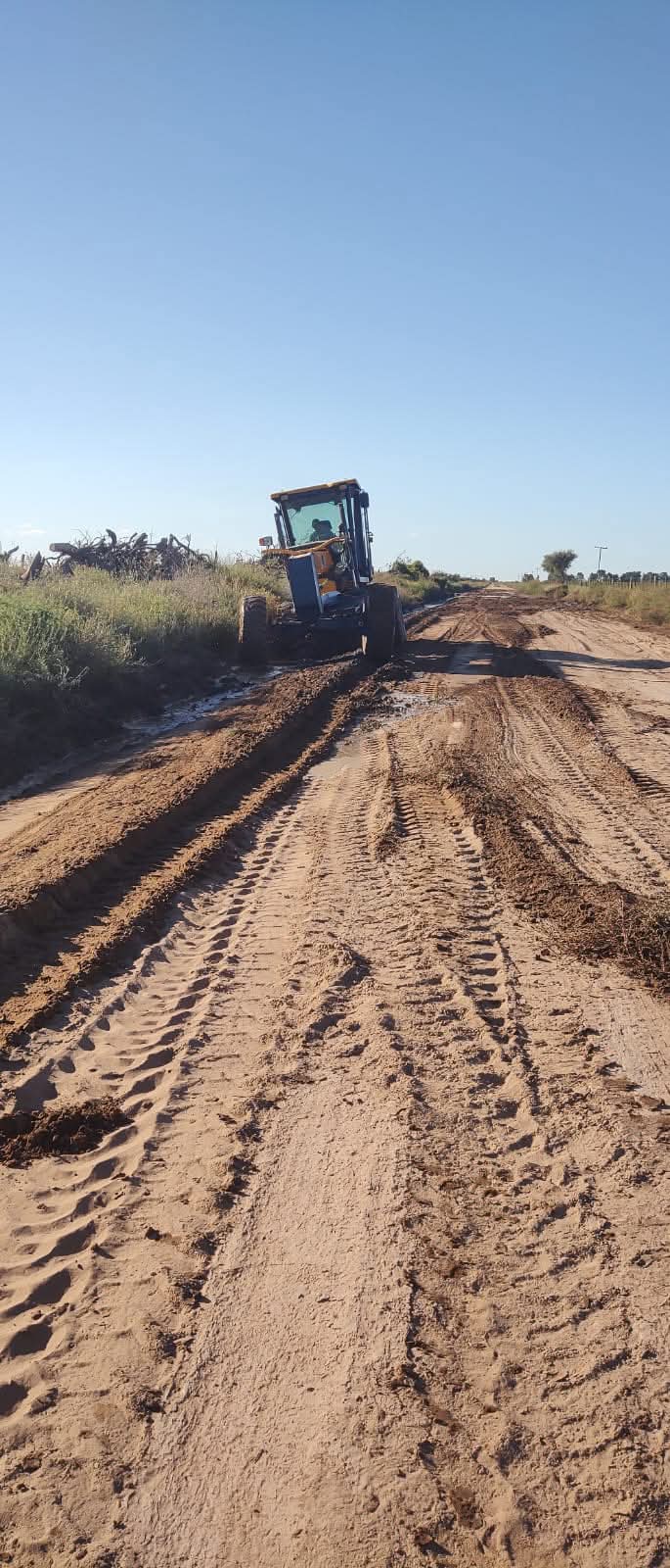 La Pampa: Municipio de Luan Toro refuerza su actividad en los caminos vecinales