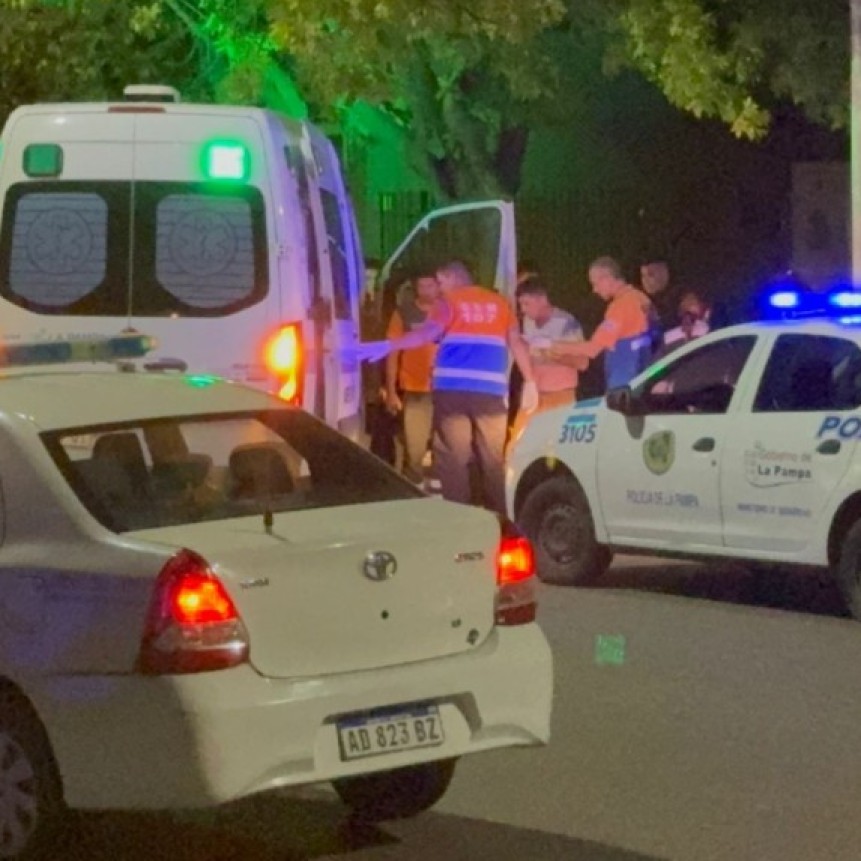 La Pampa: Ri&ntilde;a, Tiros, un apu&ntilde;alado y una mujer embarazada con un golpe en el abdomen hospitalizados