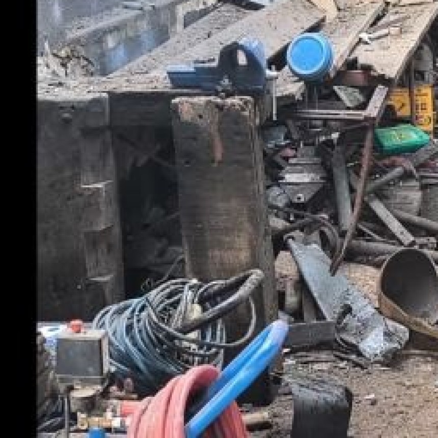 La Pampa: Un trabajador muri&oacute; cuando se puso a cortar un tubo de GNC con una amoladora y caus&oacute; una explosi&oacute;n