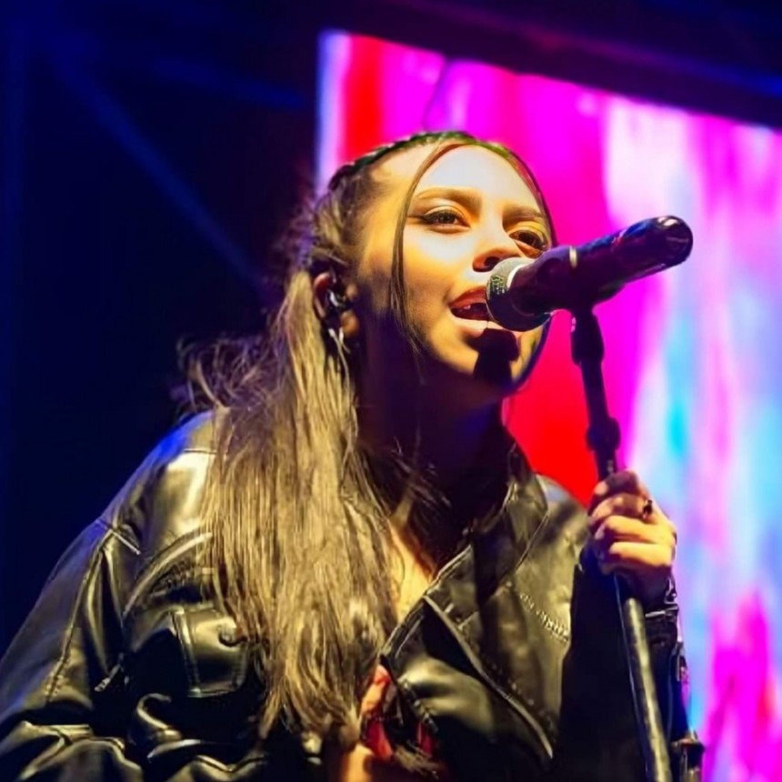 La Pampa: Serena Gamboa presenta "Chica de pueblo" grabado en Luan Toro 