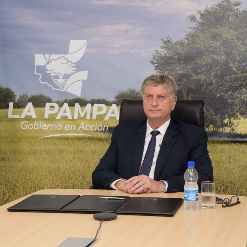 La Pampa: El gobernador fue entrevistado por medios nacionales 