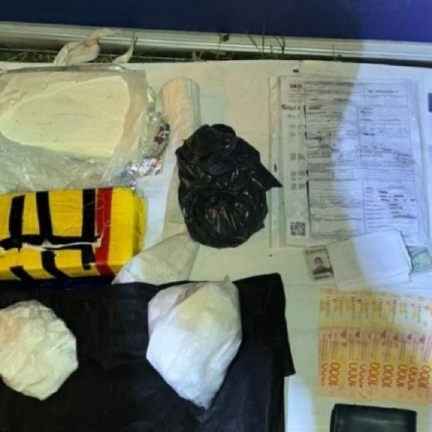 La Pampa: Detienen a cuatros personas con 3 kilos de cocaina