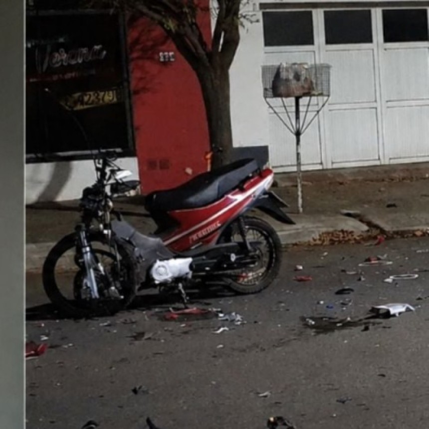 La Pampa: Choque entre motos tr&aacute;gico 