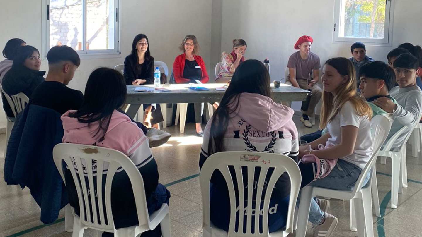La Pampa: estudiantes del "Aprender a gobernar" estuvieron en un taller con la Fiscal Nemesio