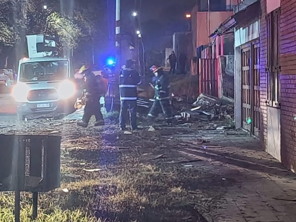 La Pampa:Una explosión de gas destruyó un departamento