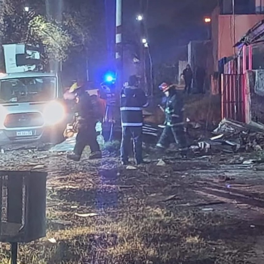 La Pampa:Una explosi&oacute;n de gas destruy&oacute; un departamento