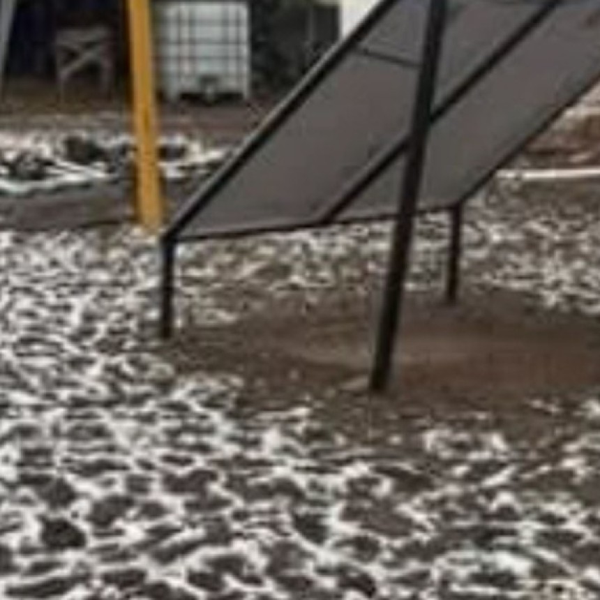 Lleg&oacute; el fr&iacute;o polar: registran nevadas en La Humada