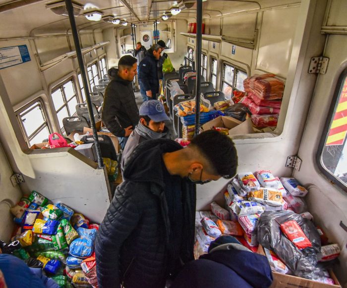 La Pampa:Llega el tren solidario a Realic&oacute;
