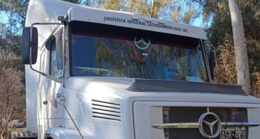 La Pampa:En Catrilo chofer rob&oacute; ruedas del cami&oacute;n que manejaba y lo dej&oacute; abandonado