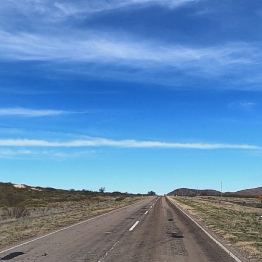 INFORMAN EL ESTADO DE TRANSITABILIDAD DE LAS RUTAS NACIONALES EN LA PAMPA