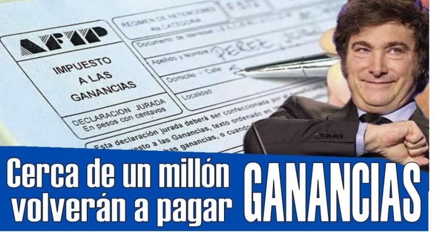 La reforma aprobada por el Congreso qued&oacute; oficializada y volver&aacute;n a pagar el impuesto los empleados en relaci&oacute;n de dependencia. 