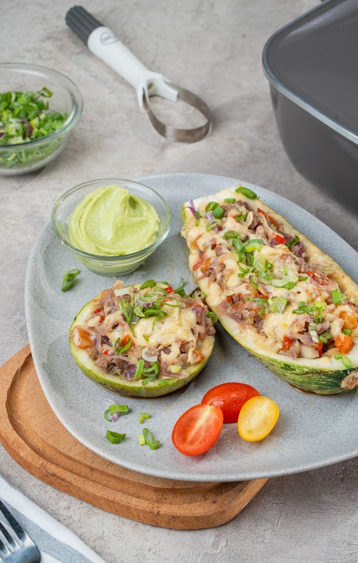 Cocinando con essen: Vegetales rellenos y mayonesa de palta