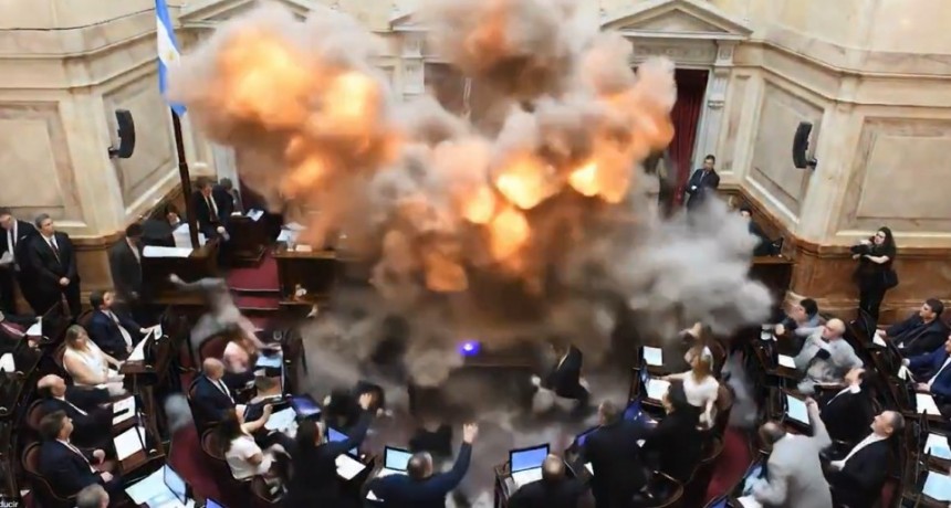 La violencia digital en el Senado: Inteligencia Artificial para hacer explotar el recinto y pedidos al presidente en redes sociales
