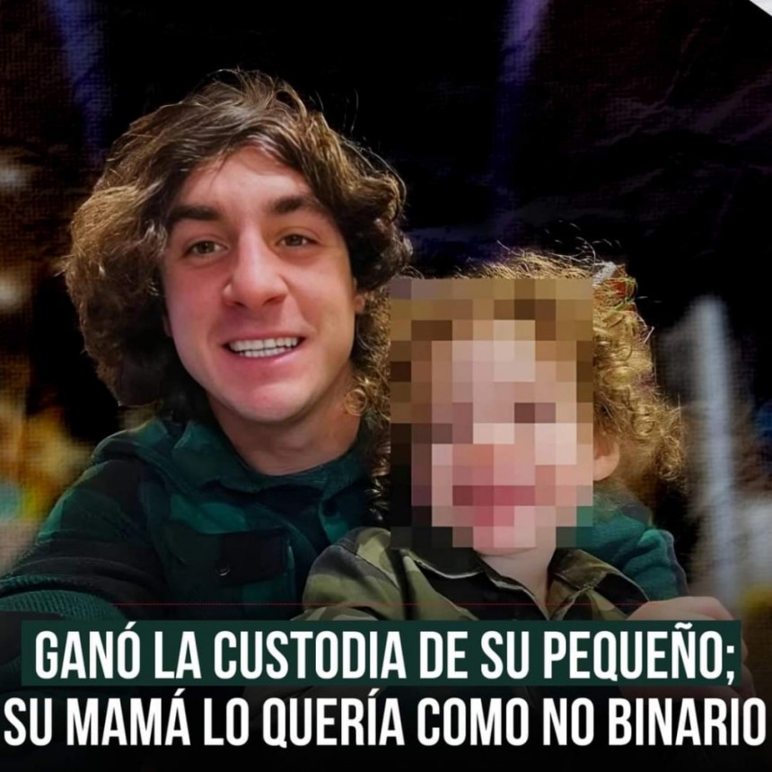 Gana la custodia de su hijo: La madre queria criarlo como NO binario
