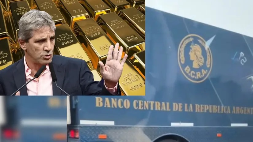 Otro env&iacute;o de lingotes de oro desde Argentina con destino a Inglaterra