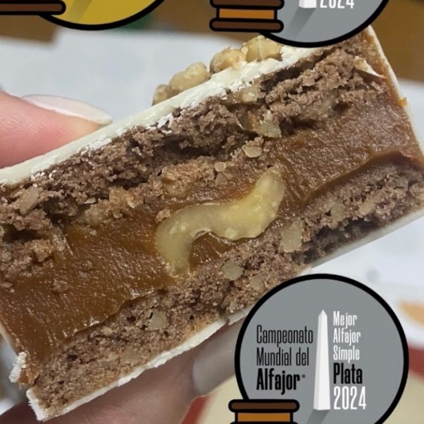 La Pampa: Santarrose&ntilde;a gano medalla de Oro en el mundial del alfajor 