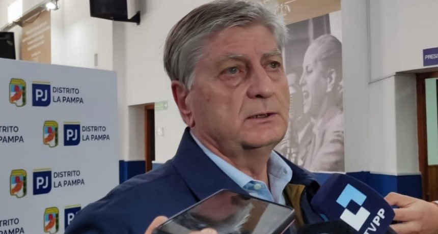 La Pampa: "En el peronismo siempre sobraron candidatos" dijo Ziliotto