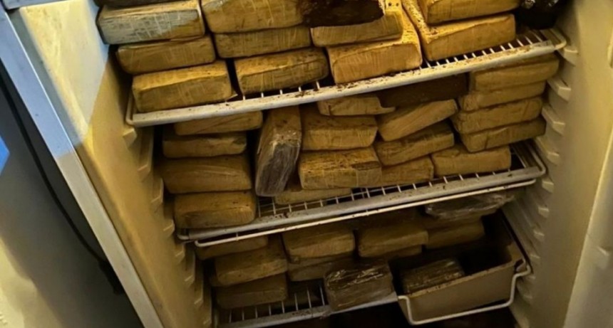 La Pampa:La polic&iacute;a abri&oacute; la heladera&hellip; &iexcl;y encontr&oacute; 82 ladrillos de marihuana" Secuestramos casi 65 kilos de marihuana , coca&iacute;na y armas"