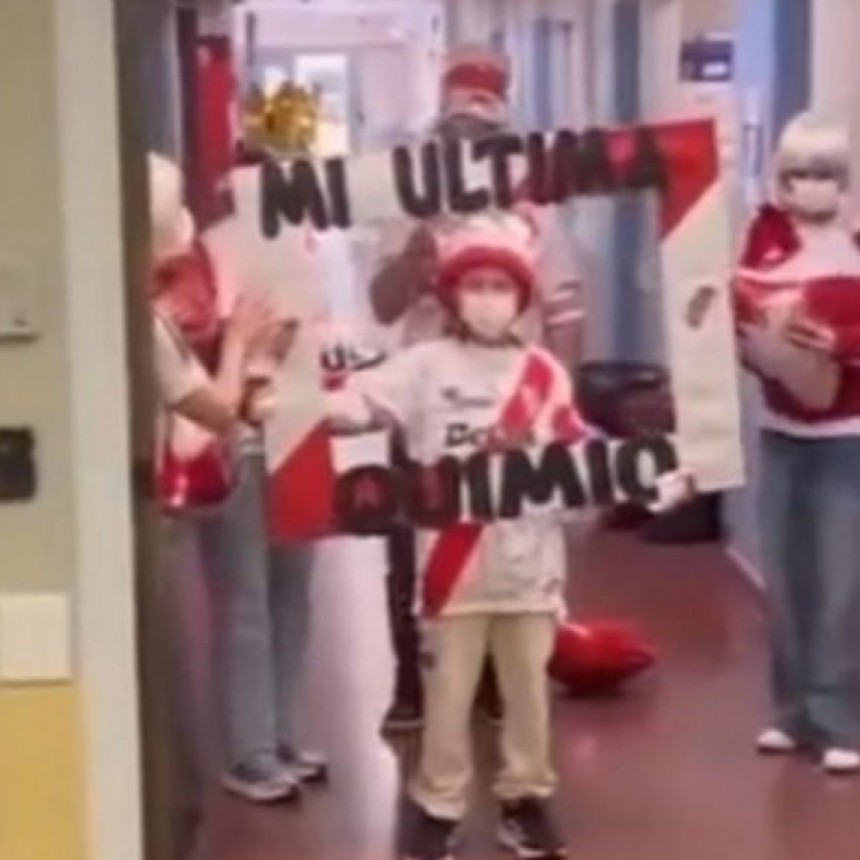 Valent&iacute;n, el nene de Trenel que super&oacute; un c&aacute;ncer en el Garrahan