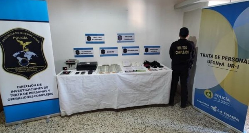 La Pampa:Desarticulan una red de trata de personas