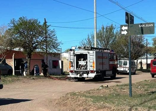 La Pampa:Bombero voluntario asistió a un incendio y fue agredido verbalmente