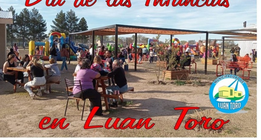 La Pampa: Luan Toro disfruto de un hermoso d&iacute;a de las infancias organizado por el Municipio 