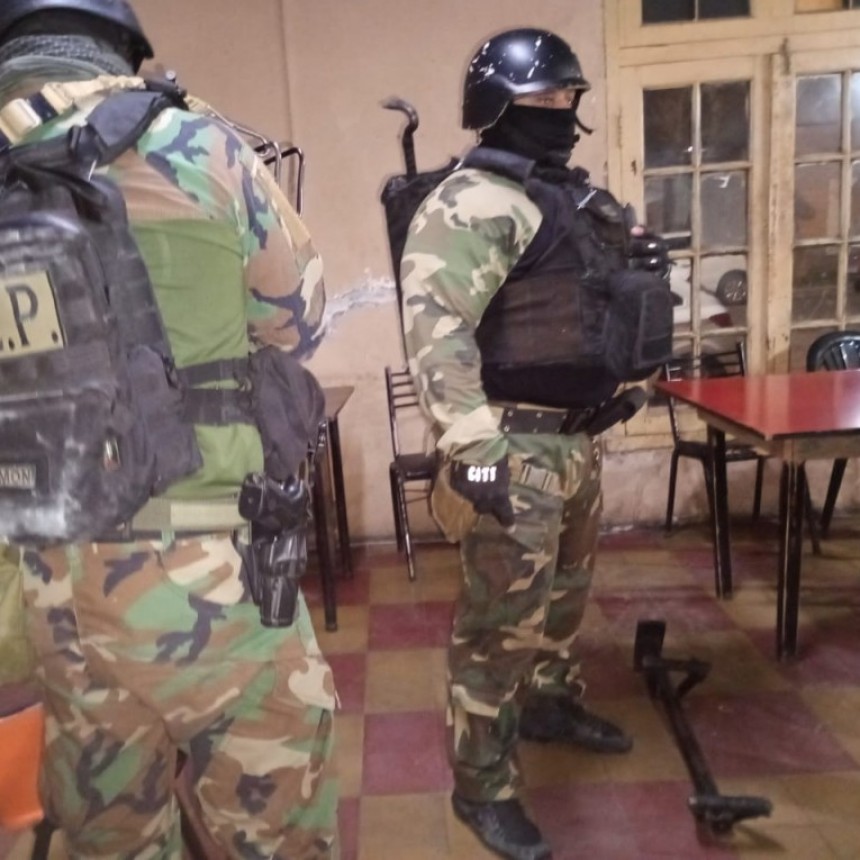 La Pampa: desmantelan mesa de juego clandestino y secuestran m&aacute;s de 5 millones de pesos en Victorica