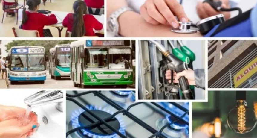 Gas, agua, alquileres y transporte: los incrementos que llegan en septiembre