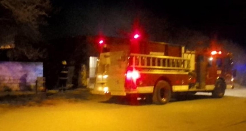La Pampa:Investigan el incendio de una casa por un presunto ataque de celos