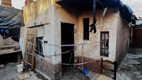 La Pampa: Secaban ropa cerca de una estufa y se les incendi&oacute; la casa