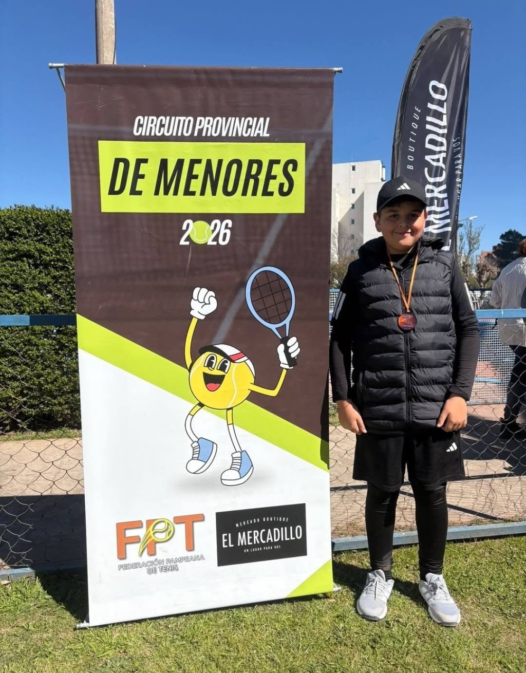 La Pampa: Tiemblan Zverev y Shelton con la promesa Victoriquense del Tenis Ferm&iacute;n Silva Ruiz 