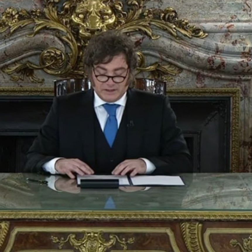 El Presidente Milei anunci&oacute; sanciones para empresas que operen en Malvinas y la construcci&oacute;n de una base en Tierra del Fuego