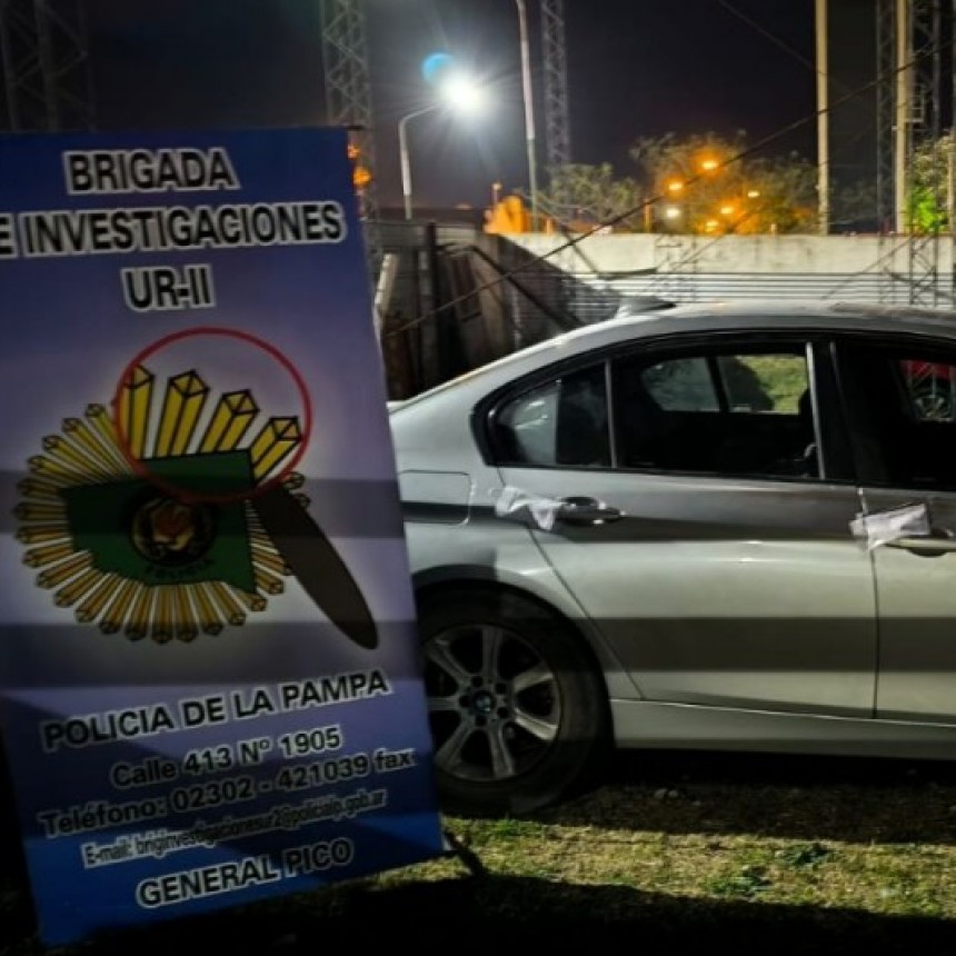 La Pampa: Recuperan un BMW que se hab&iacute;a robado un piquense empleado de un lavadero de autos de Santa Rosa