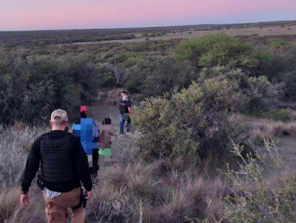 La Pampa: una mujer y sus dos nietos salieron a cazar pájaros y se perdieron en el monte