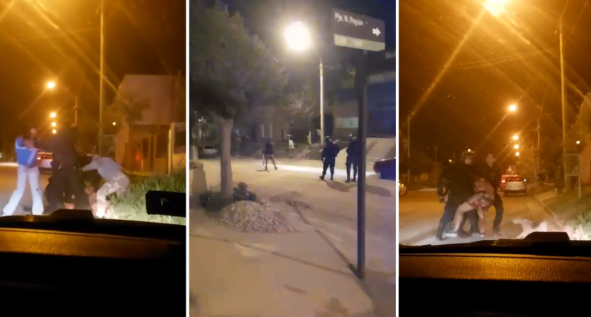 La Pampa: motociclista y una mujer agredieron a dos polic&iacute;as
