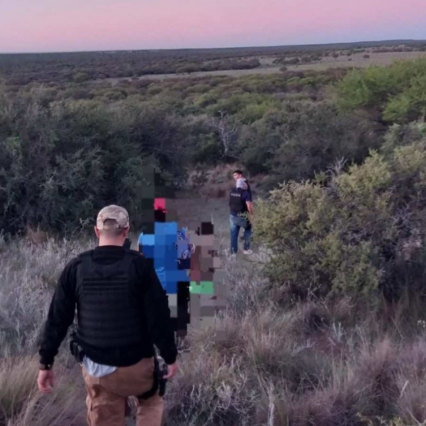La Pampa: una mujer y sus dos nietos salieron a cazar p&aacute;jaros y se perdieron en el monte