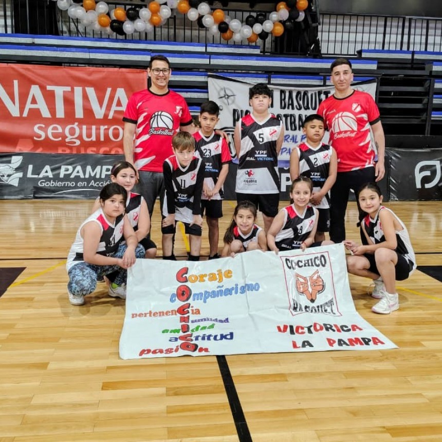 La Pampa: el Basquet de Cochico participo del Mini Decano en General Pico 