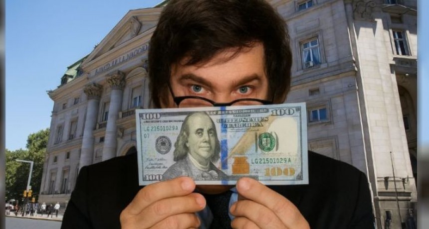 El d&oacute;lar se desploma $ 100 y se disparan acciones